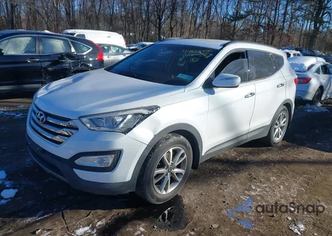 2015 Hyundai Santa Fe Sport 2.0L Turbo from USA, damaged, VIN 5XYZU3LA2FG268746